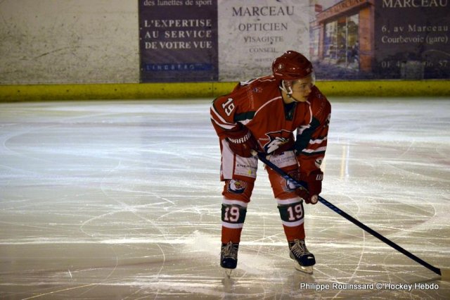 Photo hockey match Courbevoie  - Dunkerque le 30/01/2016