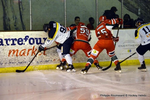 Photo hockey match Courbevoie  - Dunkerque le 30/01/2016