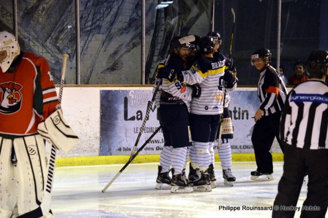 Photo hockey match Courbevoie  - Dunkerque le 30/01/2016