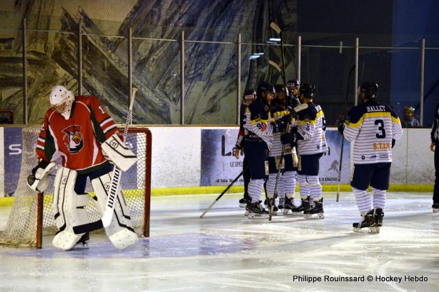 Photo hockey match Courbevoie  - Dunkerque le 30/01/2016
