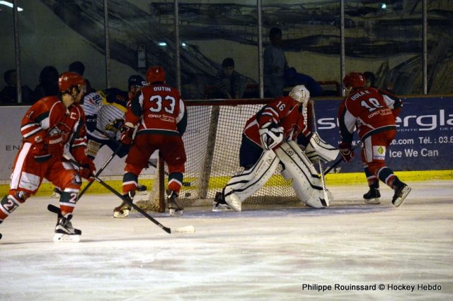 Photo hockey match Courbevoie  - Dunkerque le 30/01/2016