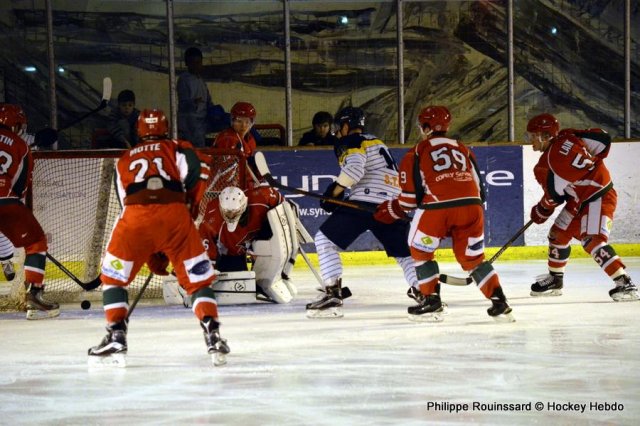 Photo hockey match Courbevoie  - Dunkerque le 30/01/2016