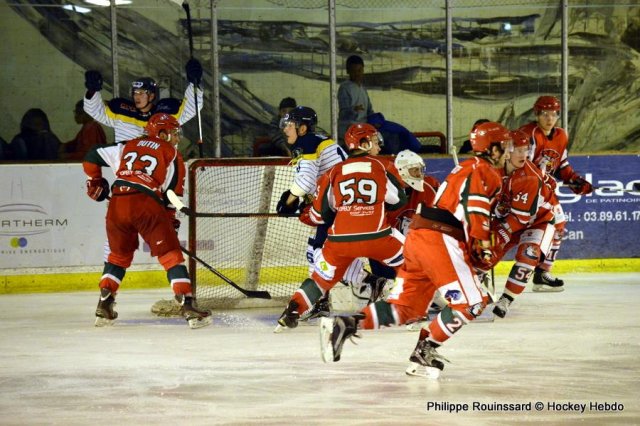Photo hockey match Courbevoie  - Dunkerque le 30/01/2016