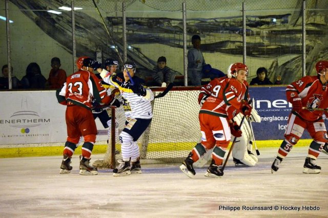 Photo hockey match Courbevoie  - Dunkerque le 30/01/2016