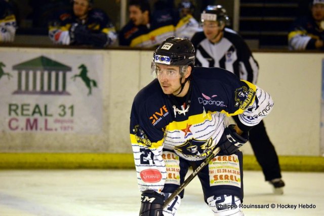 Photo hockey match Courbevoie  - Dunkerque le 30/01/2016