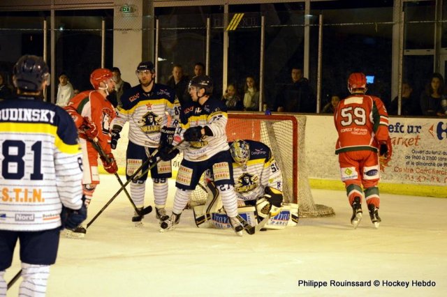 Photo hockey match Courbevoie  - Dunkerque le 30/01/2016