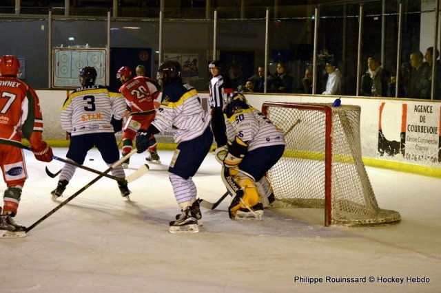 Photo hockey match Courbevoie  - Dunkerque le 30/01/2016