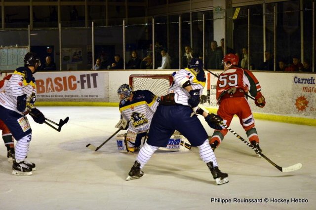 Photo hockey match Courbevoie  - Dunkerque le 30/01/2016