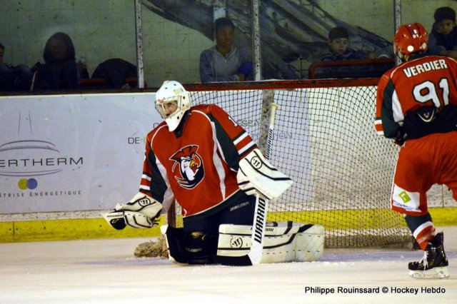 Photo hockey match Courbevoie  - Dunkerque le 30/01/2016