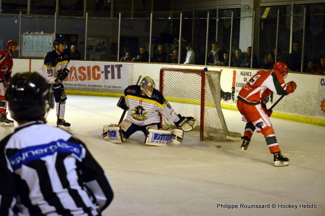 Photo hockey match Courbevoie  - Dunkerque le 30/01/2016
