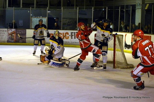 Photo hockey match Courbevoie  - Dunkerque le 30/01/2016