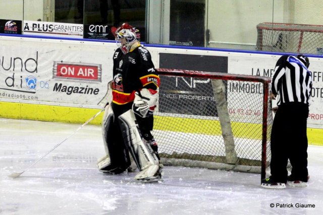 Photo hockey match Nice - Nantes le 30/01/2016