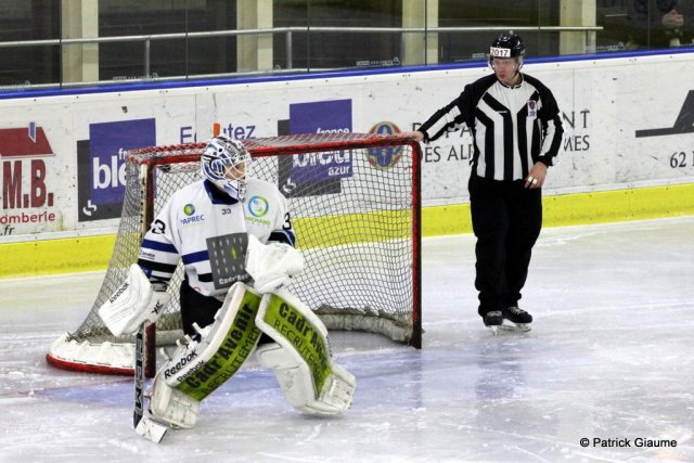 Photo hockey match Nice - Nantes le 30/01/2016