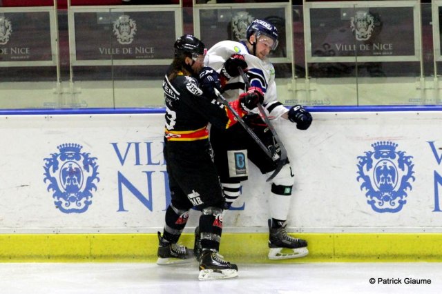 Photo hockey match Nice - Nantes le 30/01/2016