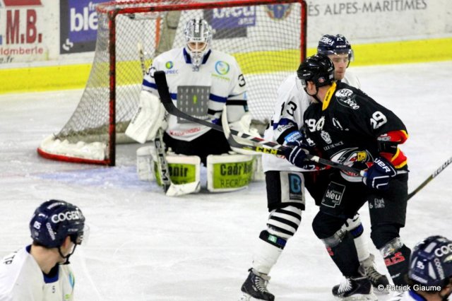 Photo hockey match Nice - Nantes le 30/01/2016