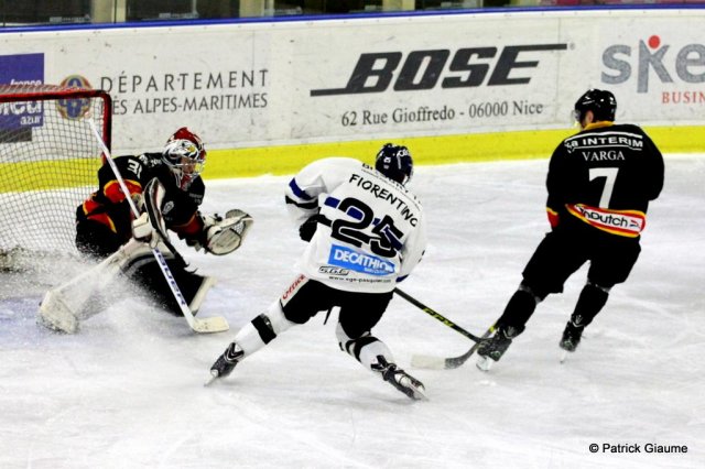 Photo hockey match Nice - Nantes le 30/01/2016
