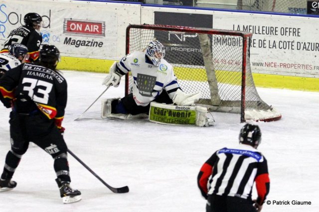 Photo hockey match Nice - Nantes le 30/01/2016