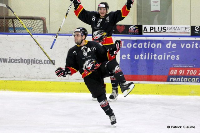 Photo hockey match Nice - Nantes le 30/01/2016