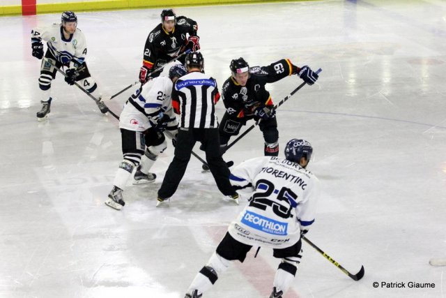 Photo hockey match Nice - Nantes le 30/01/2016