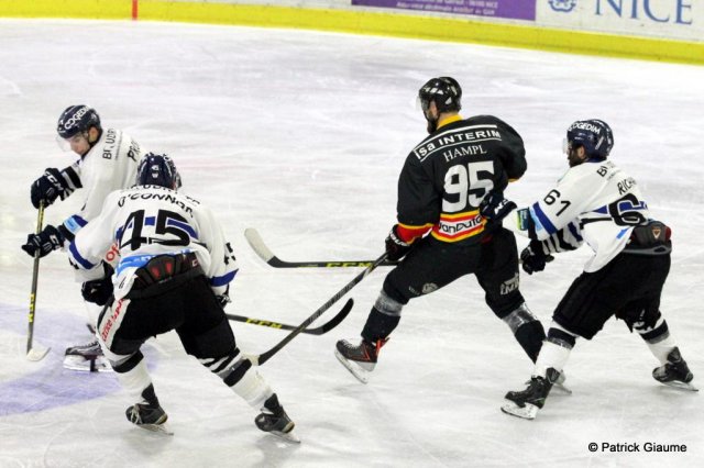 Photo hockey match Nice - Nantes le 30/01/2016