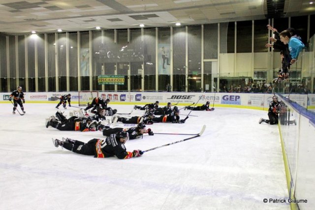 Photo hockey match Nice - Nantes le 30/01/2016
