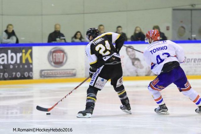 Photo hockey match Rouen - Lyon le 31/01/2016