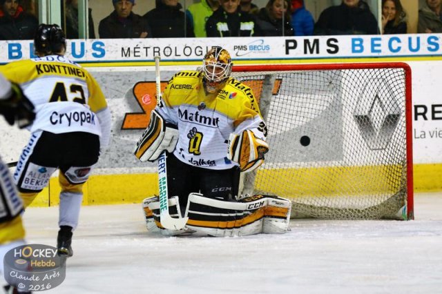 Photo hockey match Chamonix  - Rouen le 02/02/2016