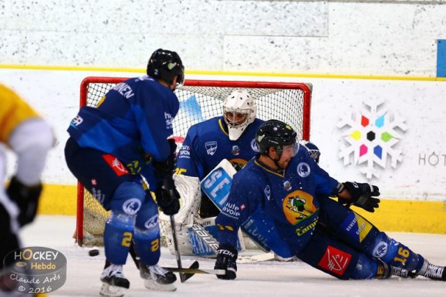 Photo hockey match Chamonix  - Rouen le 02/02/2016