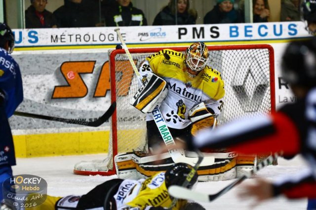 Photo hockey match Chamonix  - Rouen le 02/02/2016
