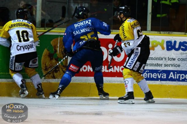 Photo hockey match Chamonix  - Rouen le 02/02/2016