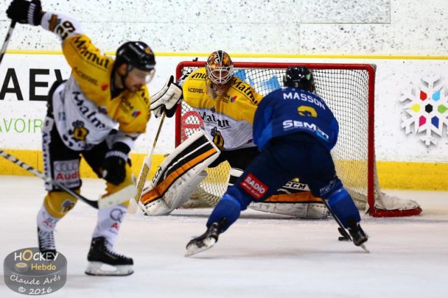 Photo hockey match Chamonix  - Rouen le 02/02/2016