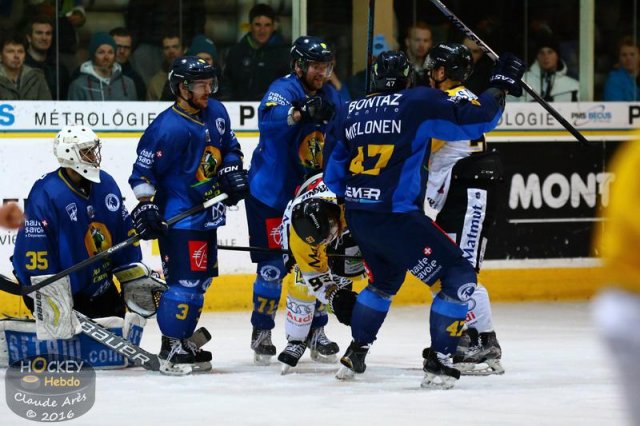 Photo hockey match Chamonix  - Rouen le 02/02/2016