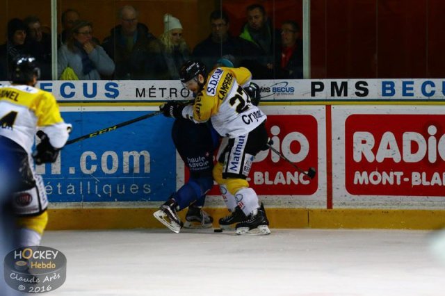 Photo hockey match Chamonix  - Rouen le 02/02/2016