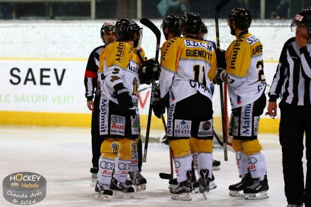Photo hockey match Chamonix  - Rouen le 02/02/2016
