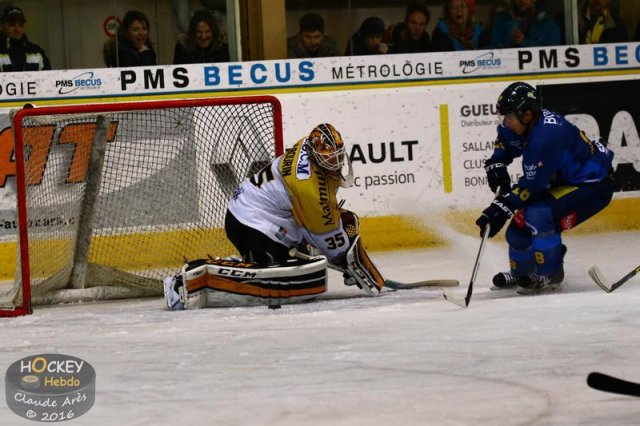 Photo hockey match Chamonix  - Rouen le 02/02/2016