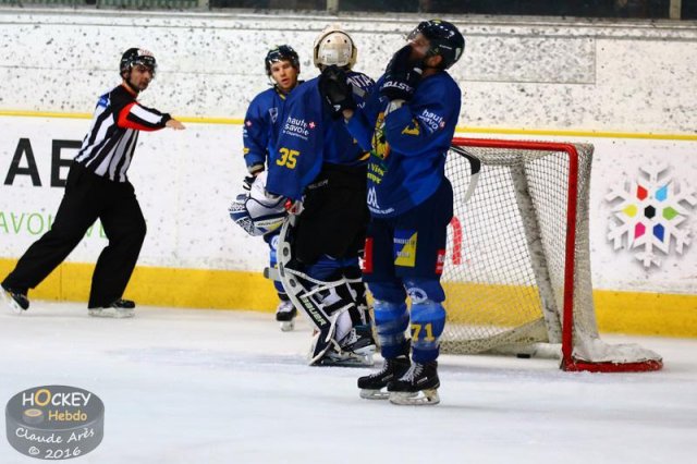 Photo hockey match Chamonix  - Rouen le 02/02/2016