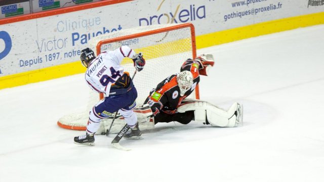 Photo hockey match Amiens  - Grenoble  le 31/01/2016