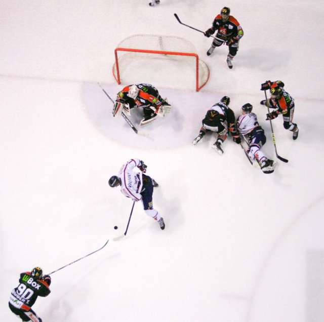 Photo hockey match Amiens  - Grenoble  le 31/01/2016