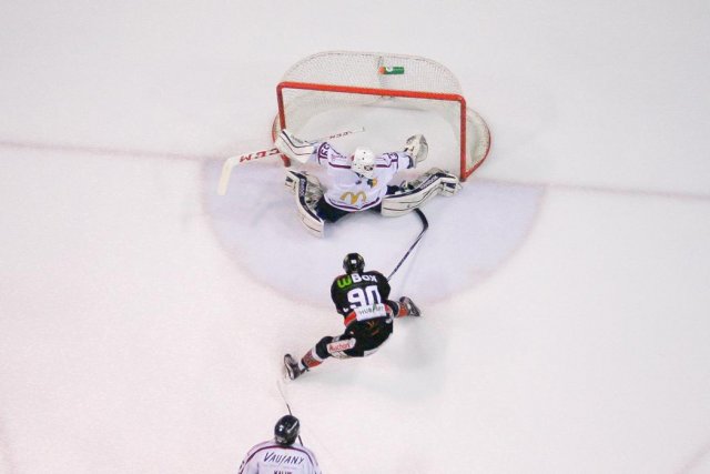 Photo hockey match Amiens  - Grenoble  le 31/01/2016
