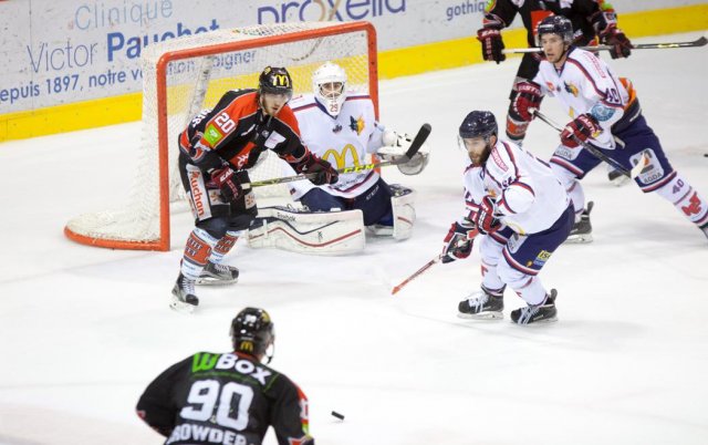 Photo hockey match Amiens  - Grenoble  le 31/01/2016