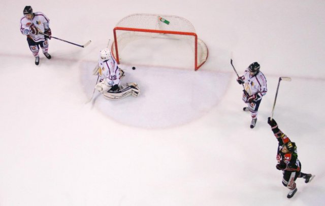 Photo hockey match Amiens  - Grenoble  le 31/01/2016