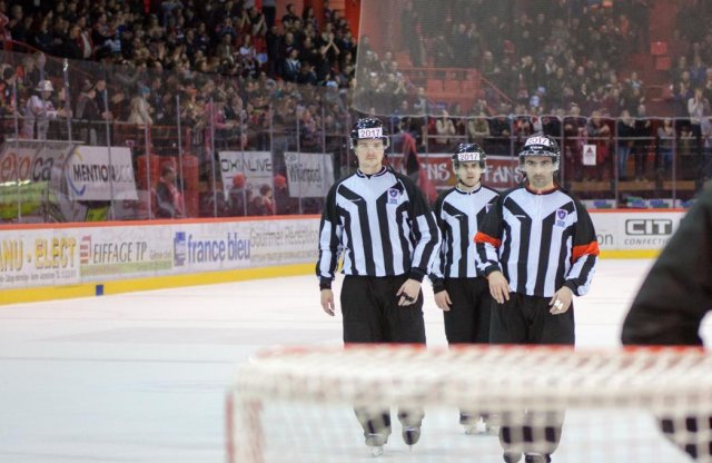 Photo hockey match Amiens  - Grenoble  le 31/01/2016