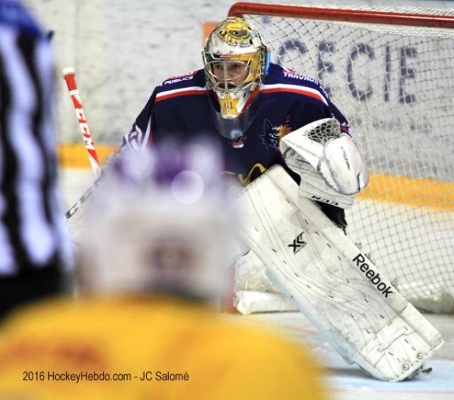 Photo hockey match Grenoble  - Dijon  le 02/02/2016