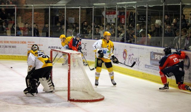Photo hockey match Angers  - Strasbourg  le 02/02/2016