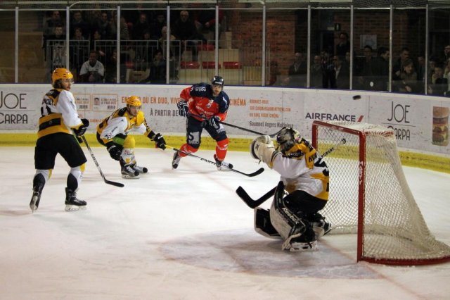 Photo hockey match Angers  - Strasbourg  le 02/02/2016