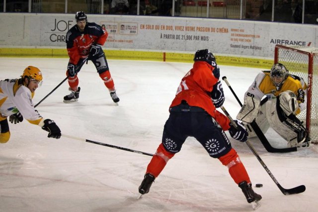 Photo hockey match Angers  - Strasbourg  le 02/02/2016