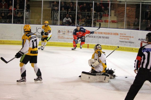 Photo hockey match Angers  - Strasbourg  le 02/02/2016