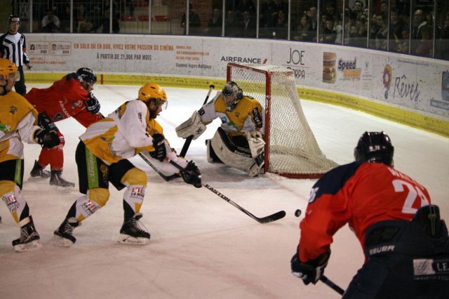 Photo hockey match Angers  - Strasbourg  le 02/02/2016