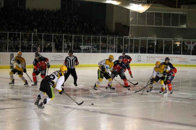 Photo hockey match Angers  - Strasbourg  le 02/02/2016