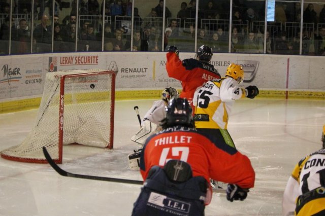 Photo hockey match Angers  - Strasbourg  le 02/02/2016
